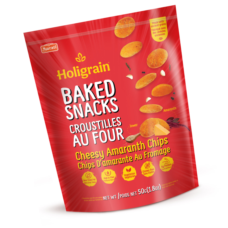 Cheesy Amaranth Chips - 50G – Surati Snacks - Buy Indian Snacks & Sweets