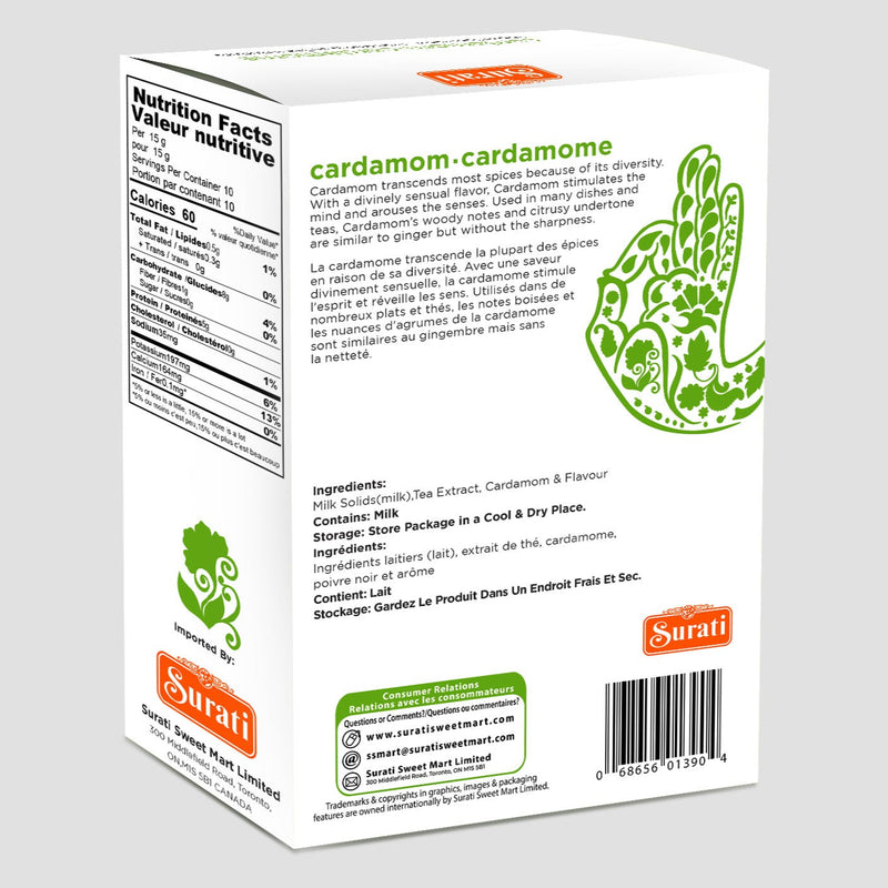 Unsweetened Cardamom Chai Instant Tea Premix