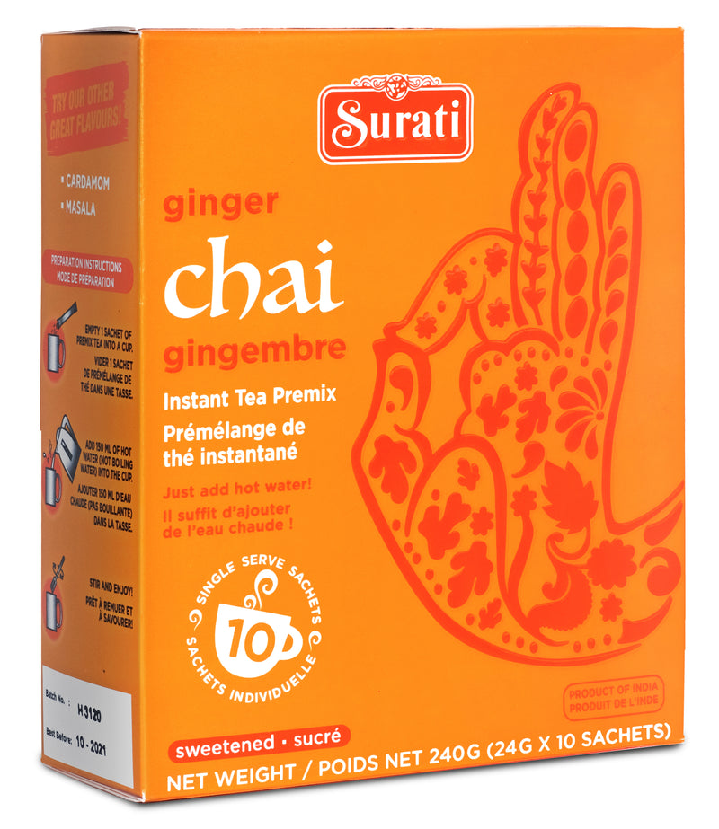 Ginger Chai Instant Tea Premix