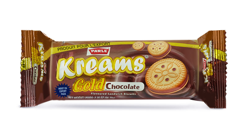 Kreams Chocolate Sandwich Biscuits - 67g