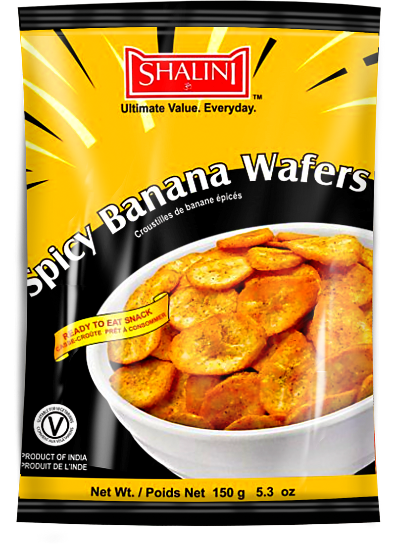 Spicy Banana Wafers - 160g