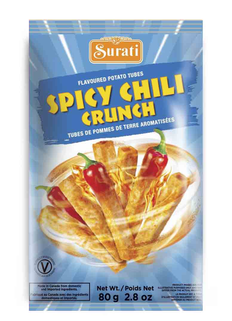 Spicy Chili Crunch Tubes - 80g