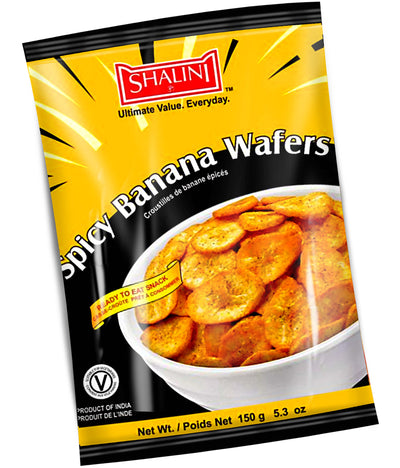 Spicy Banana Wafers - 160g