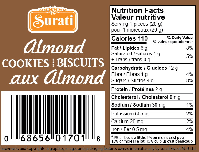 Almond Cookies - 340g