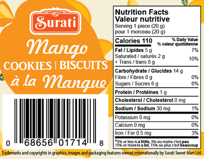 Mango Cookies - 300g