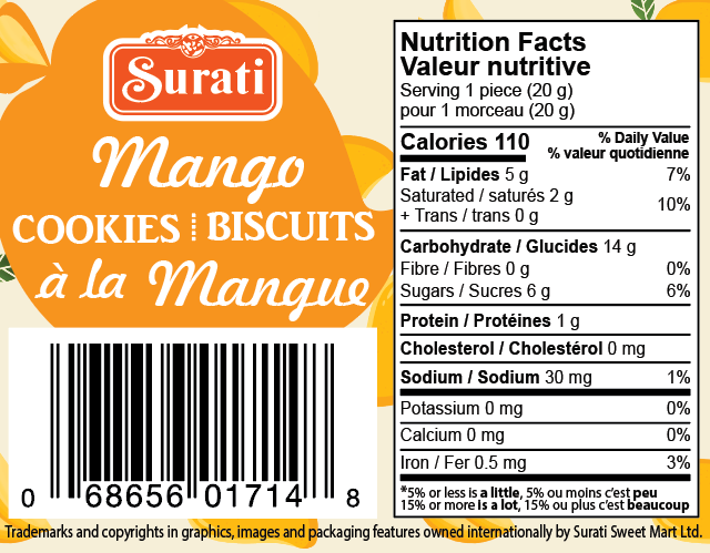 Mango Cookies - 300g