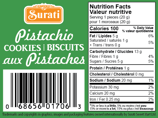 Pistachio Cookies - 340g