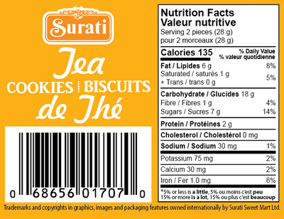 Tea Cookies - 340g